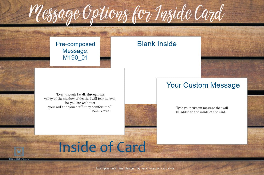 With Sympathy Card (#190130AS)