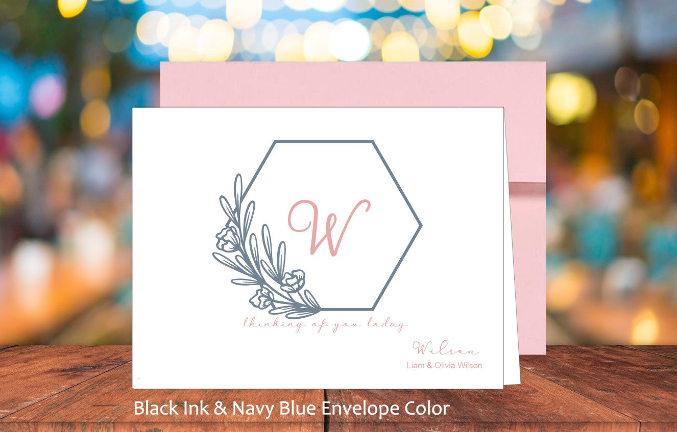Initial of Last Name Card (#210106AS)