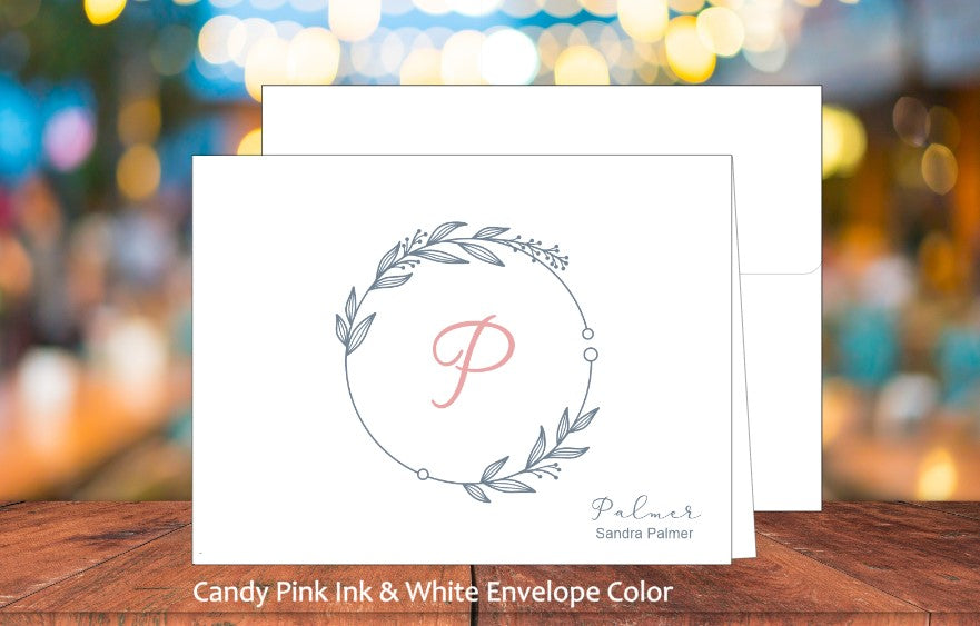 Initial of Last Name Card (#210111AS)