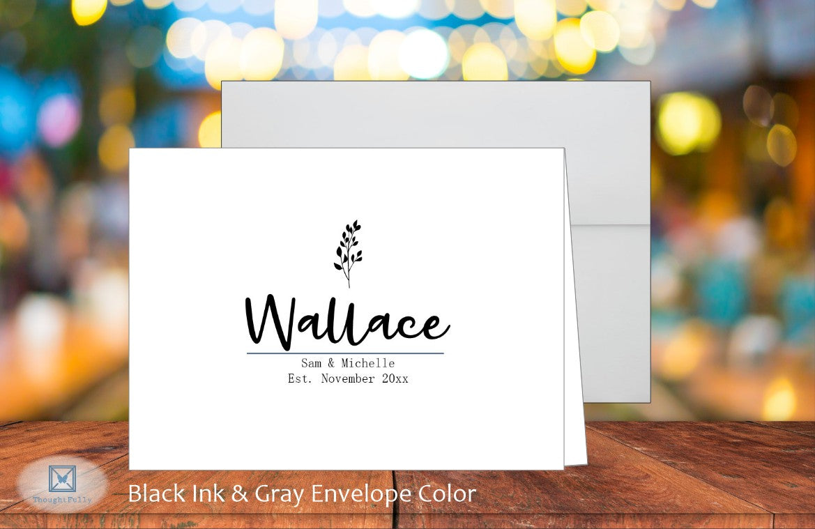 Name In Middle of Card (#210117AS)