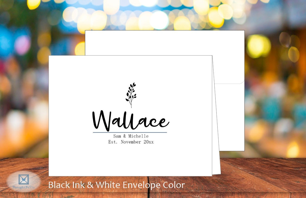 Name In Middle of Card (#210117AS)