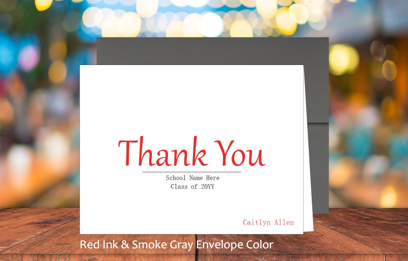 Thank You Graduation Card (#220108AS)
