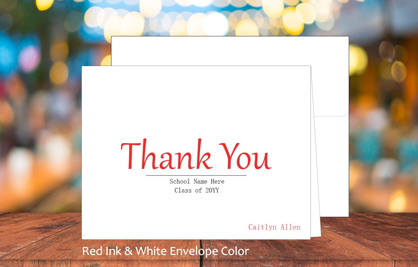 Thank You Graduation Card (#220108AS)
