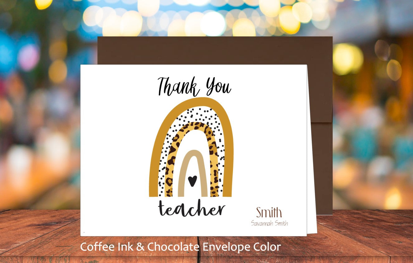 Thank You Teacher Card (#220111AS)