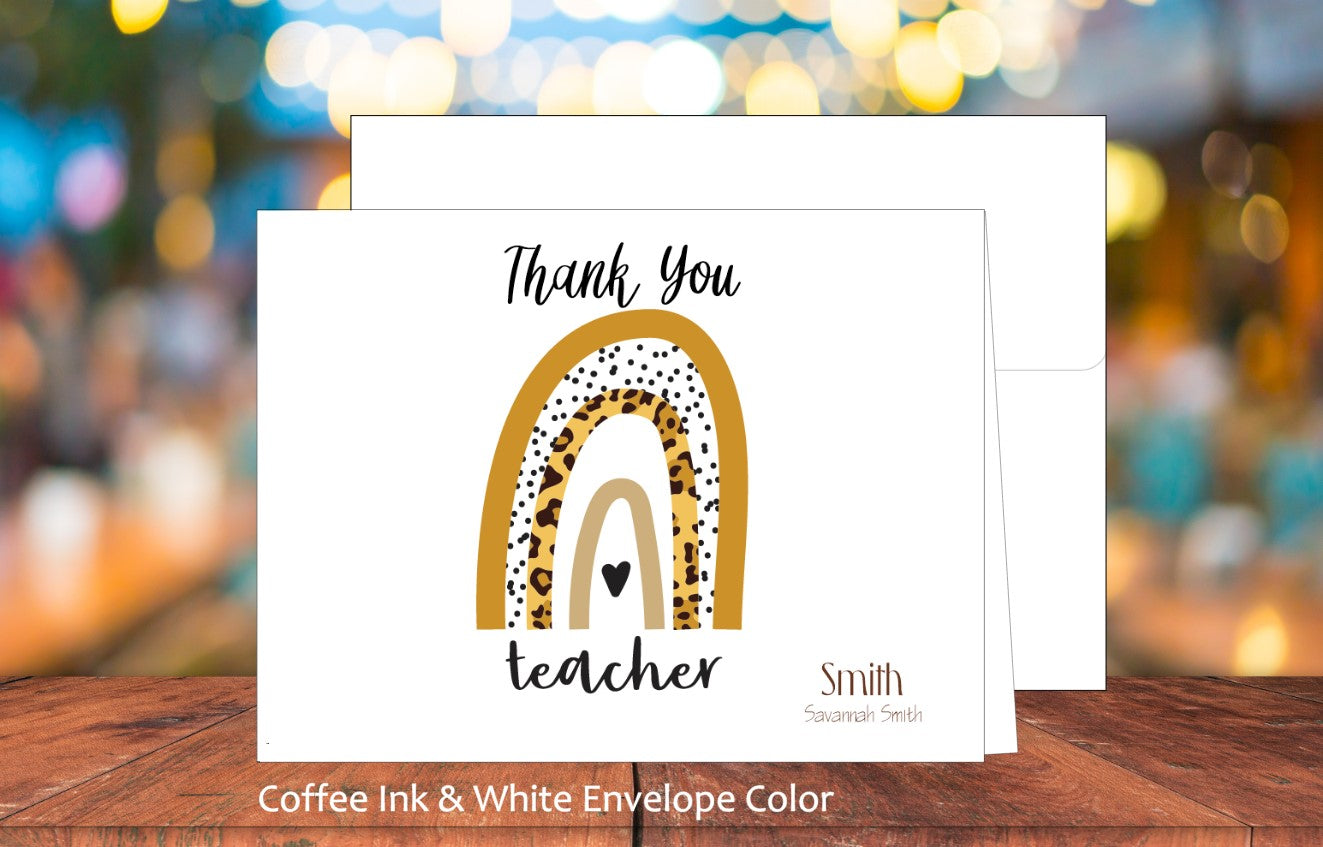 Thank You Teacher Card (#220111AS)