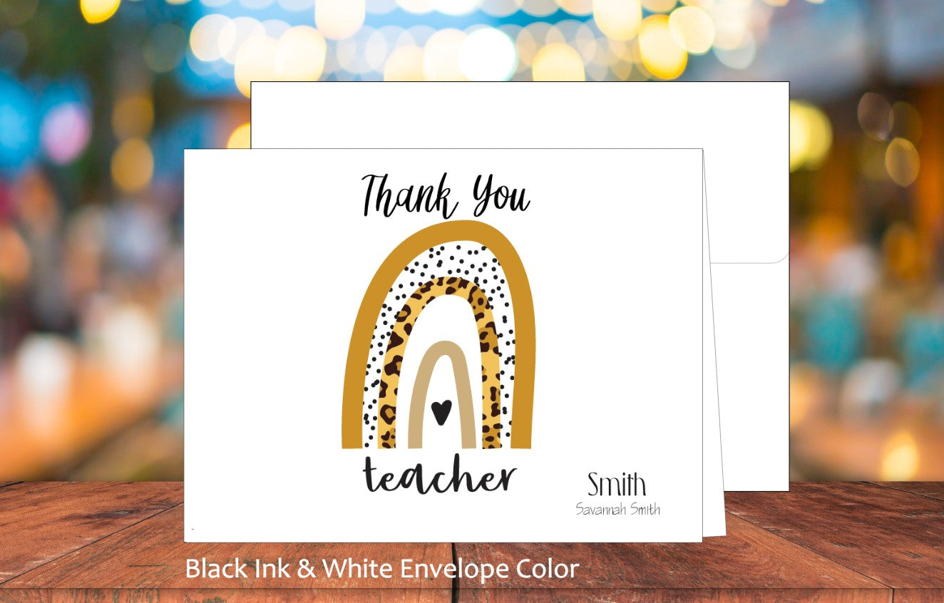 Thank You Teacher Card (#220111AS)