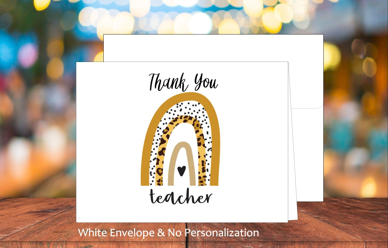 Thank You Teacher Card (#220111AS)