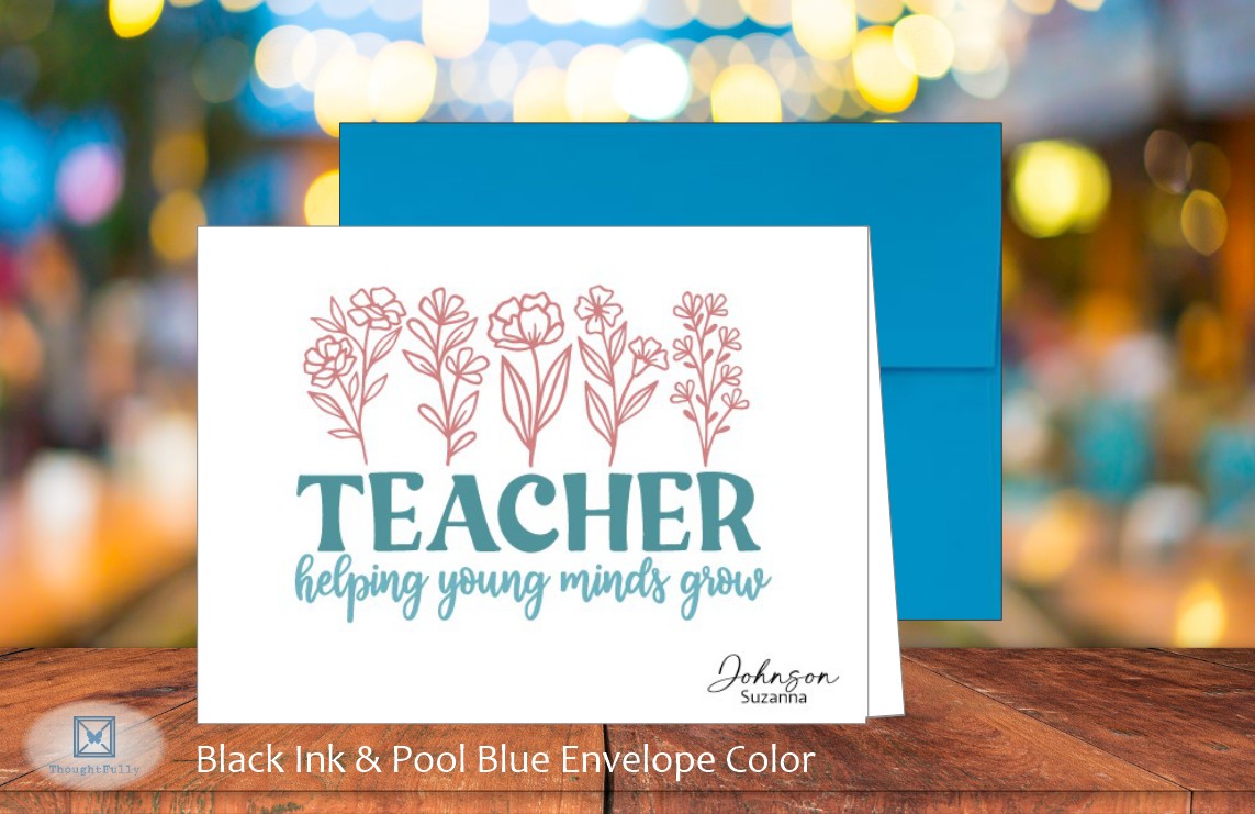 Teacher Helping Young Minds Card (#220117AS)
