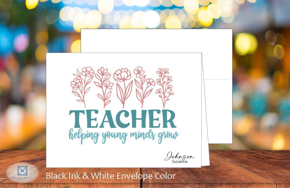 Teacher Helping Young Minds Card (#220117AS)