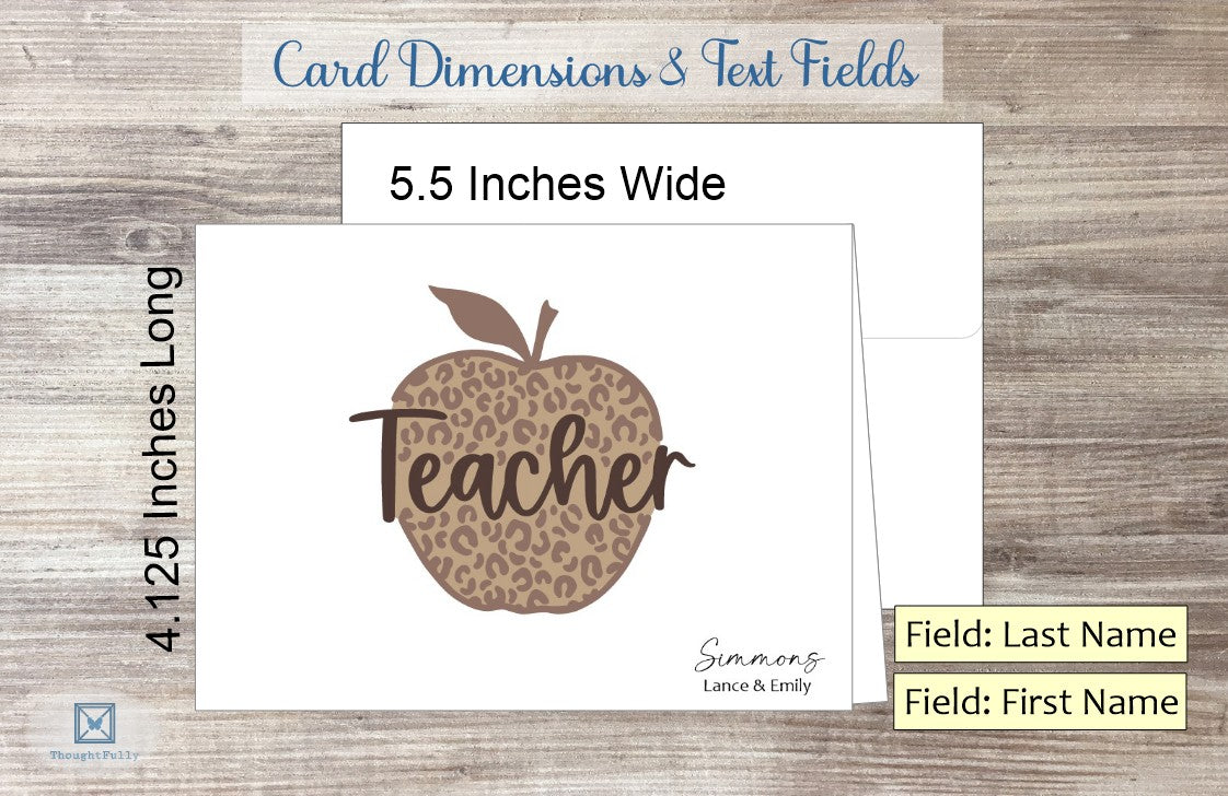 Teacher Card (#220118AS)