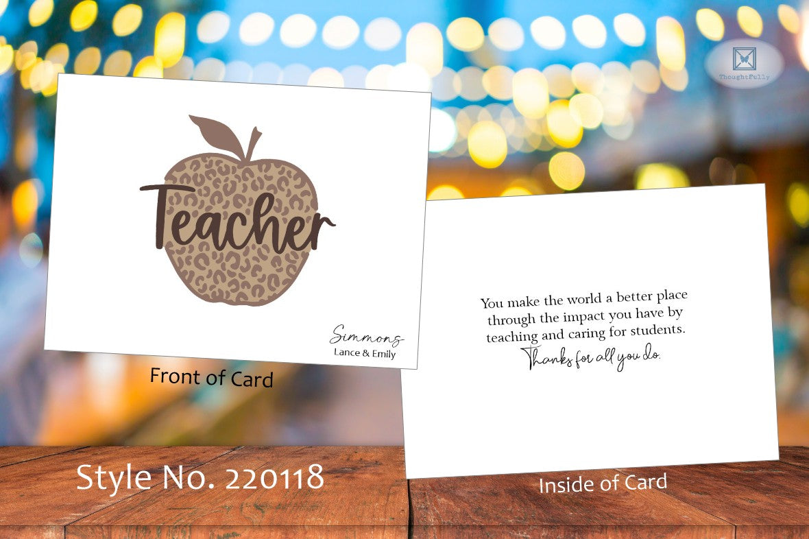 Teacher 1 Bundle - Pick 4 Cards (#230120BD)