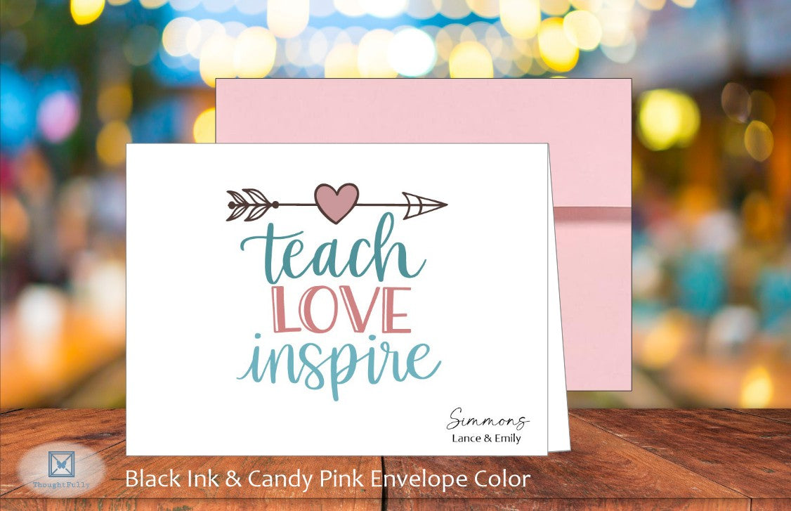 Teach Love Inspire Card (#220120AS)