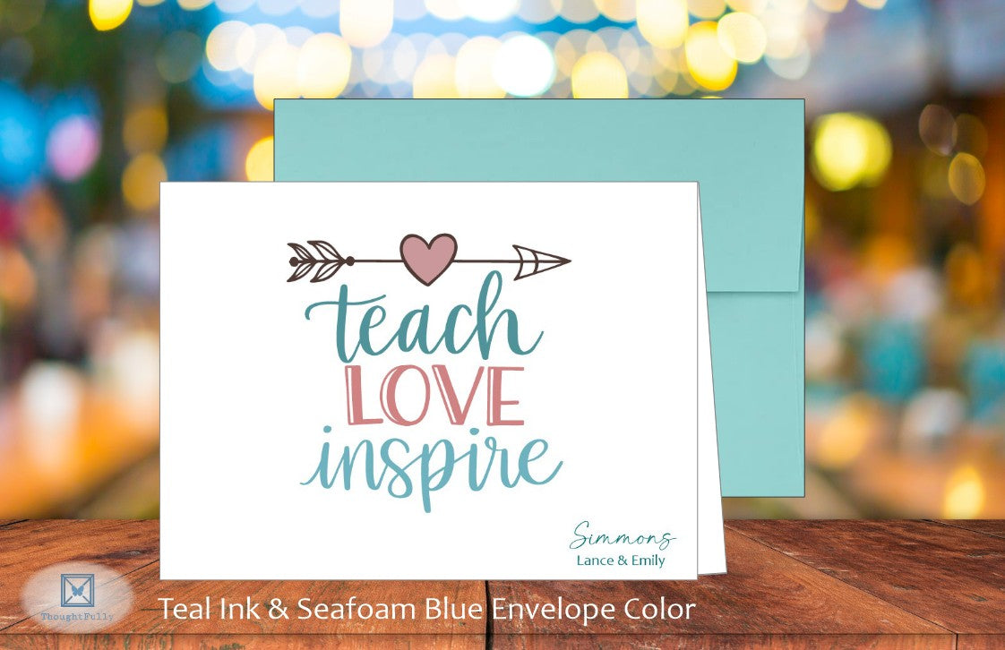 Teach Love Inspire Card (#220120AS)
