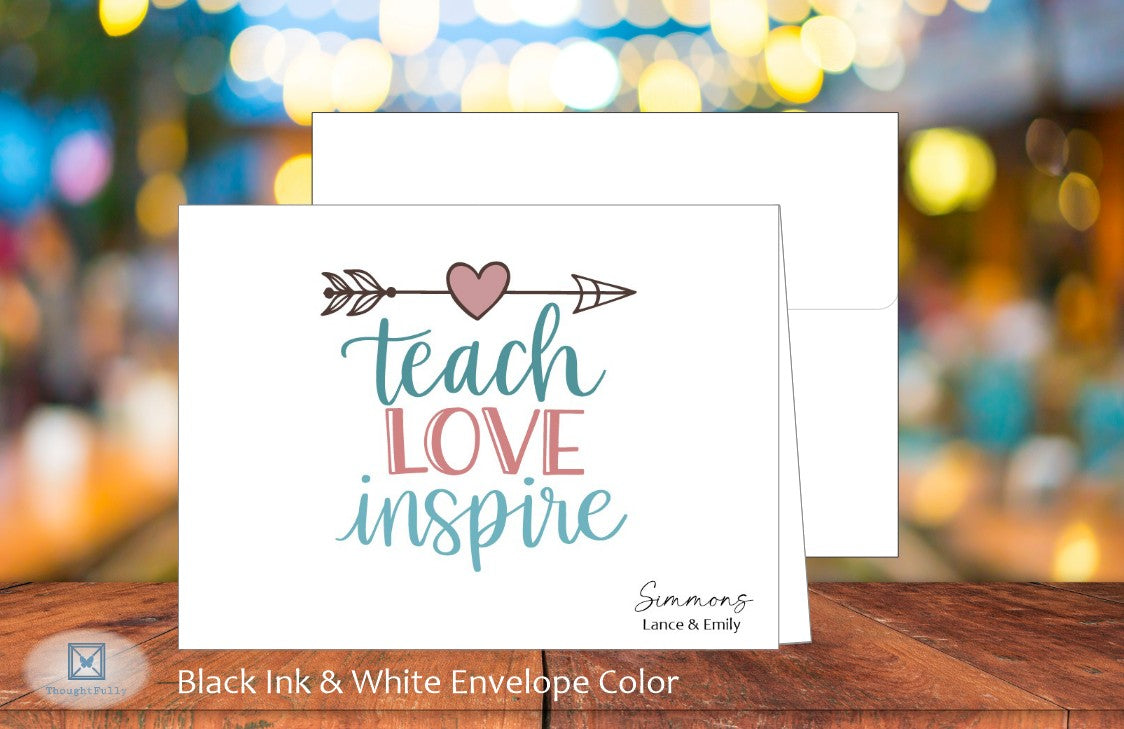Teach Love Inspire Card (#220120AS)