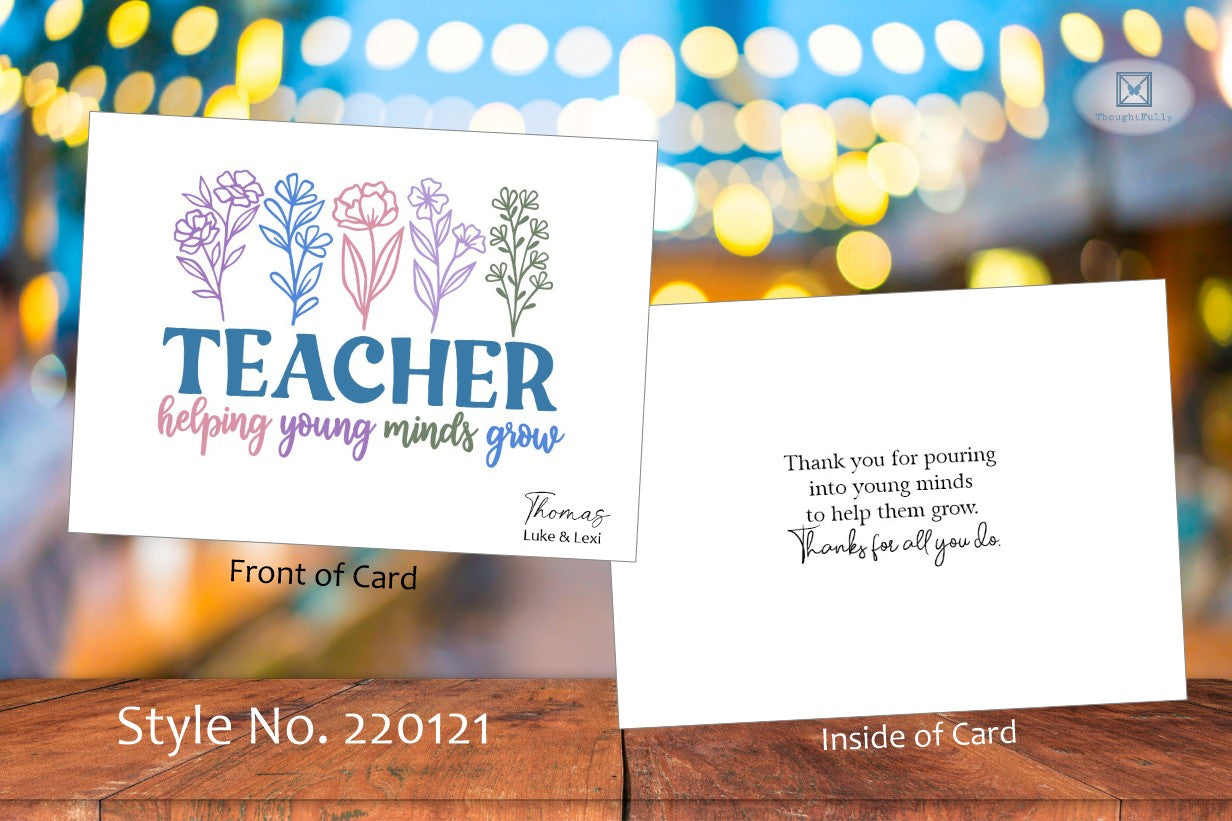 Teacher 2 Bundle - Pick 4 Cards (#230121BD)
