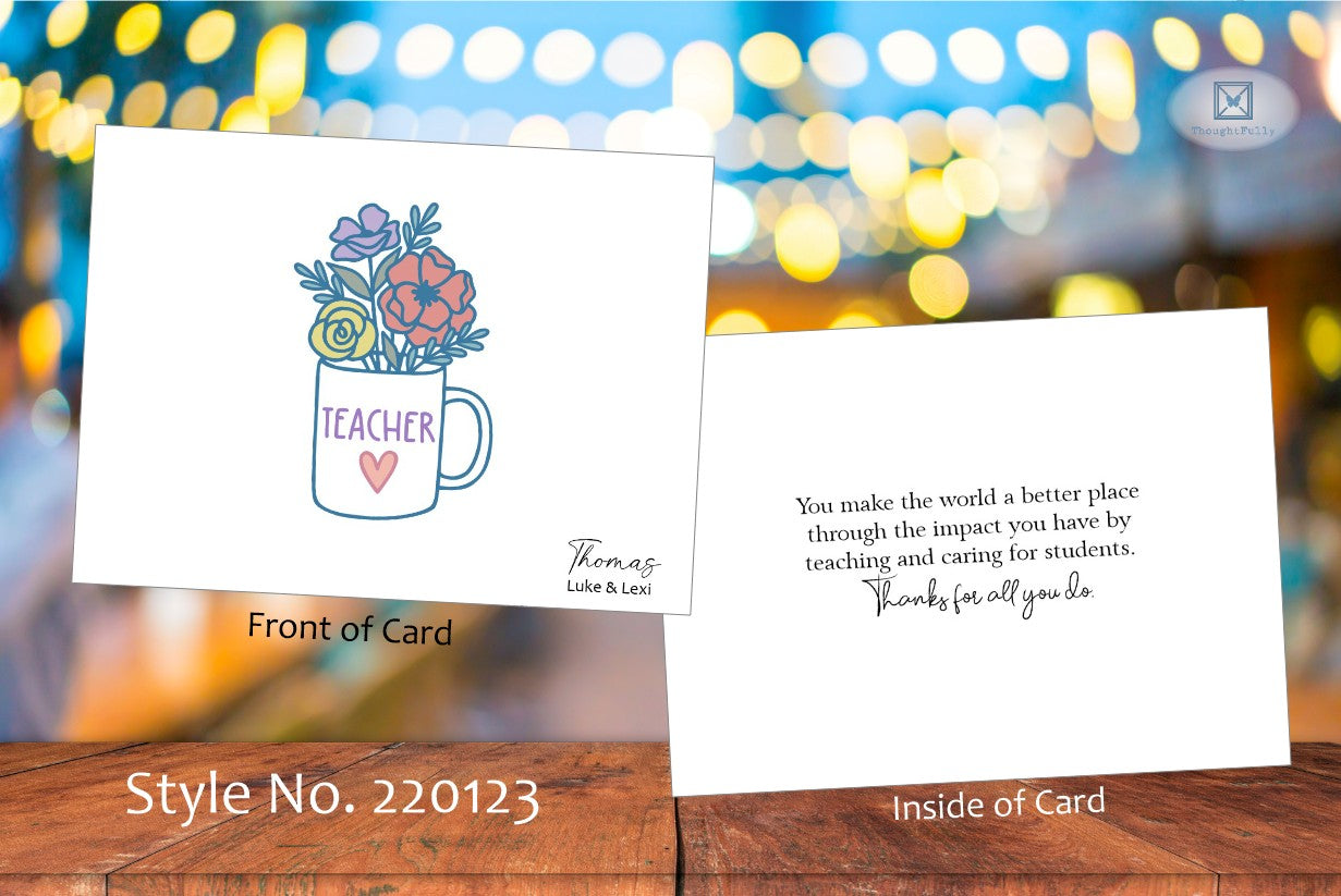 Teacher 2 Bundle - Pick 4 Cards (#230121BD)