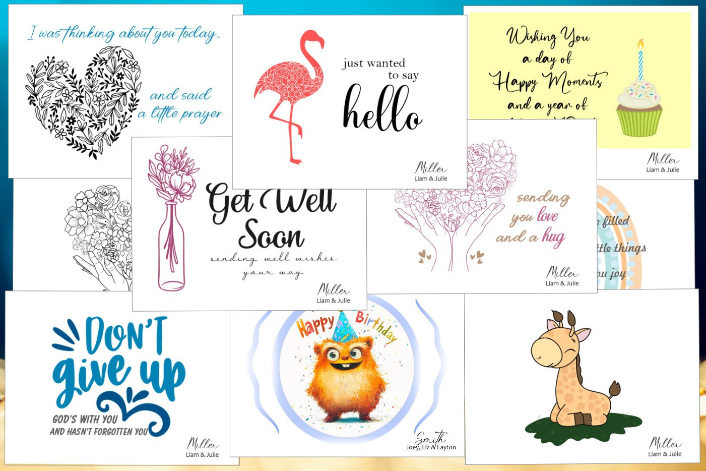 Pick 10 Cards - Variety 1 Bundle (#230102BD)
