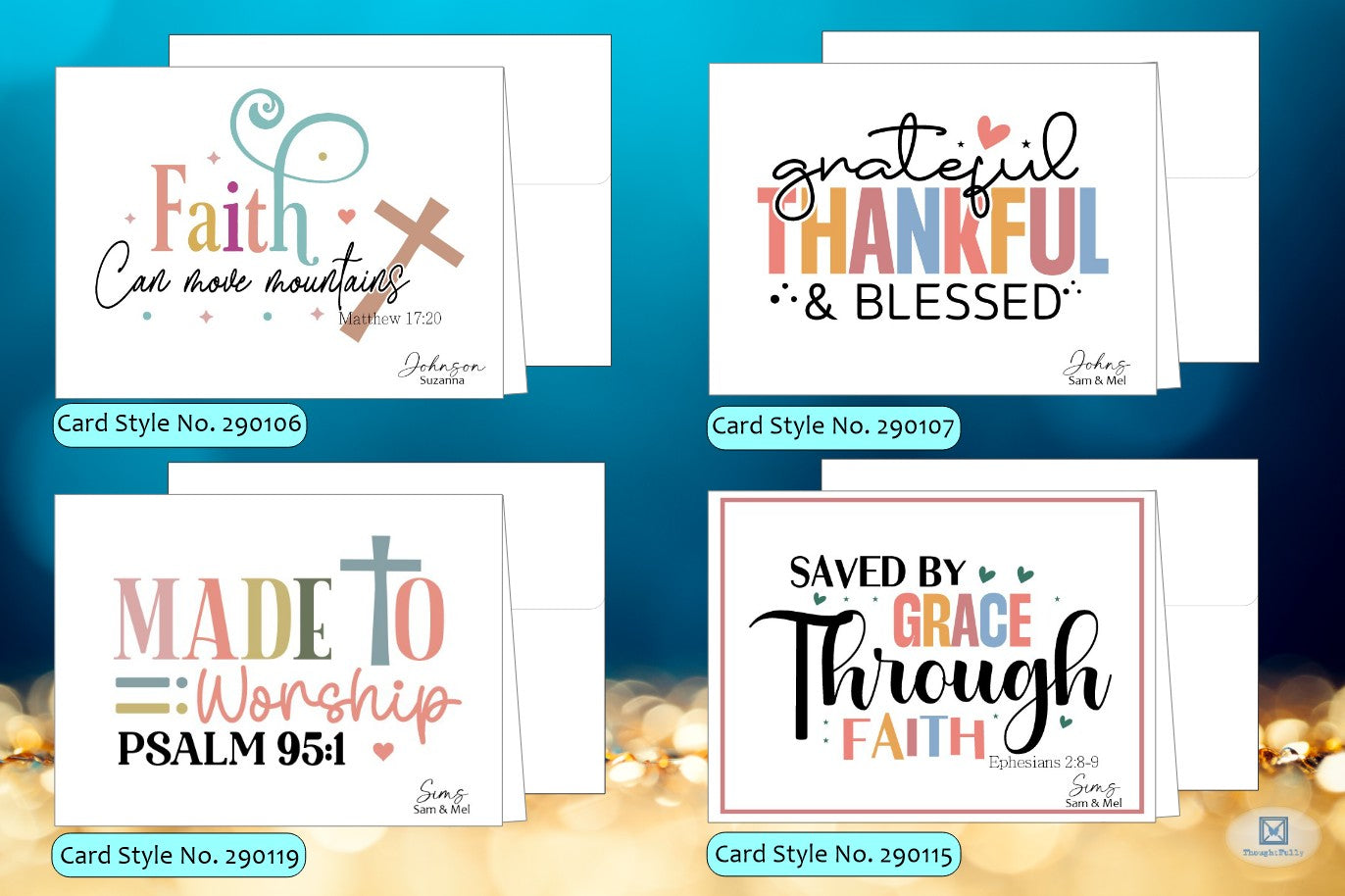 Pick 4 Cards - Christian 3 Bundle (#230108BD)