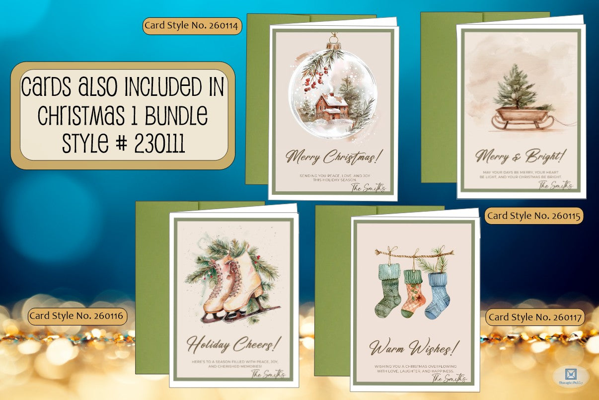 Merry & Bright Card (#260115ASV)
