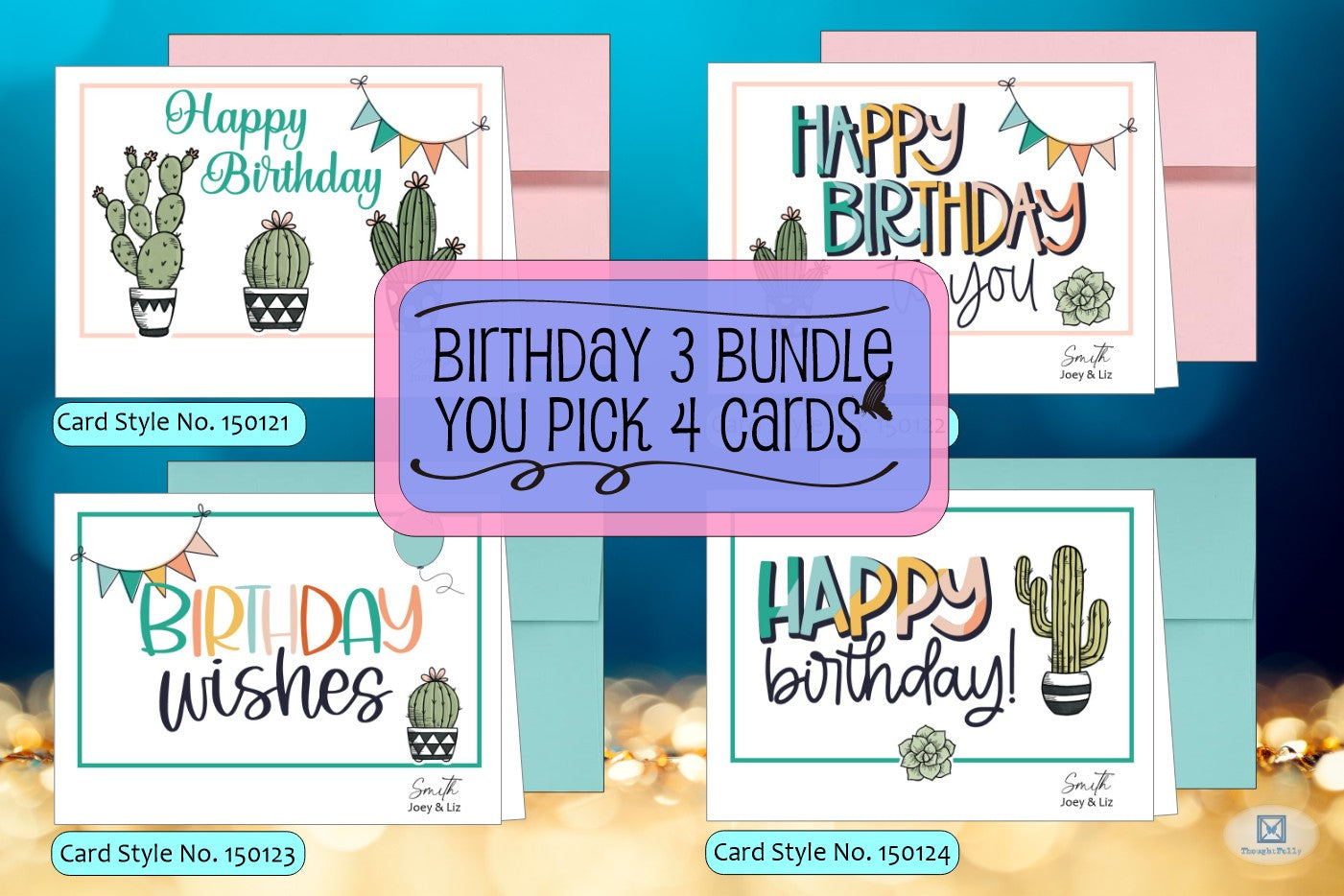 Variety #3 Bundle of 10 Cards (#230115BD)
