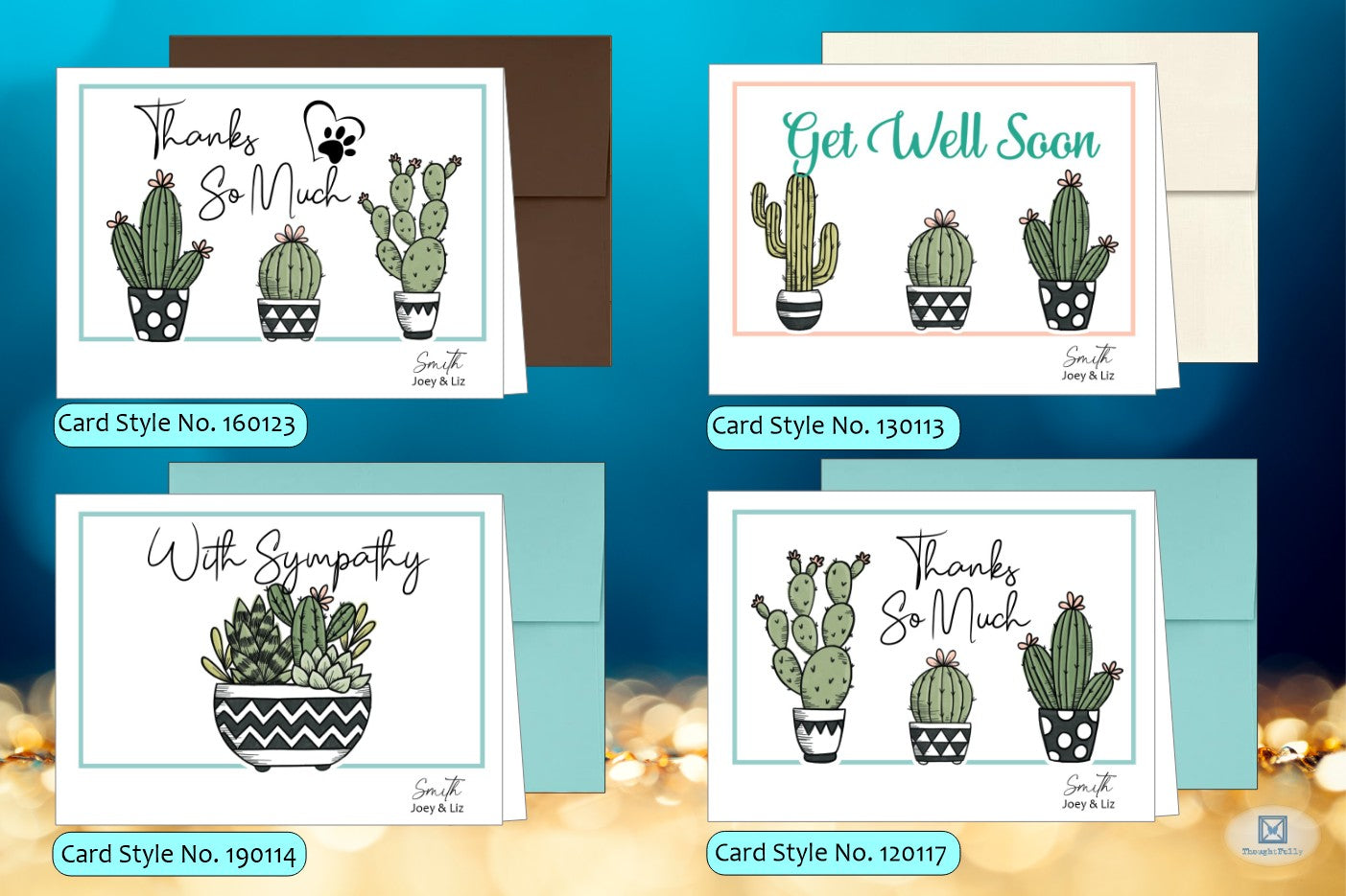 Pick 4 Cards - Variety 4 Bundle (#230117BD)