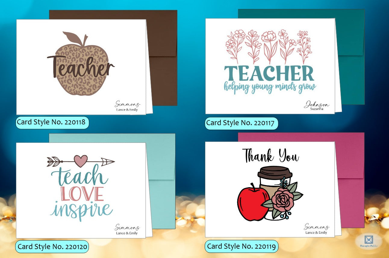 Teacher 1 Bundle - Pick 4 Cards (#230120BD)