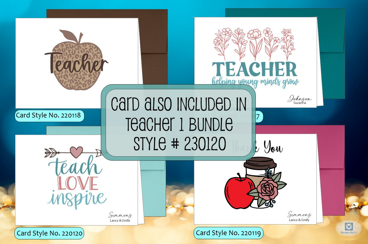 Teach Love Inspire Card (#220120AS)