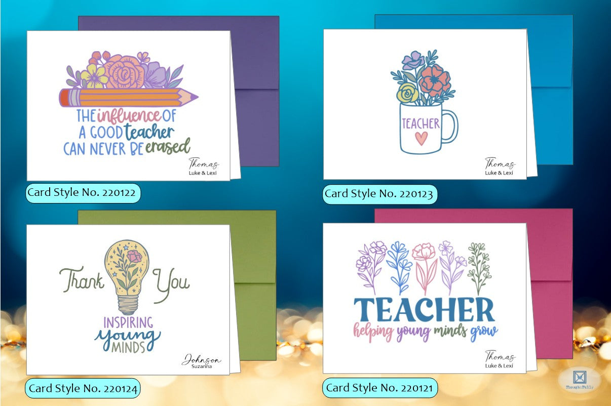Teacher 2 Bundle - Pick 4 Cards (#230121BD)