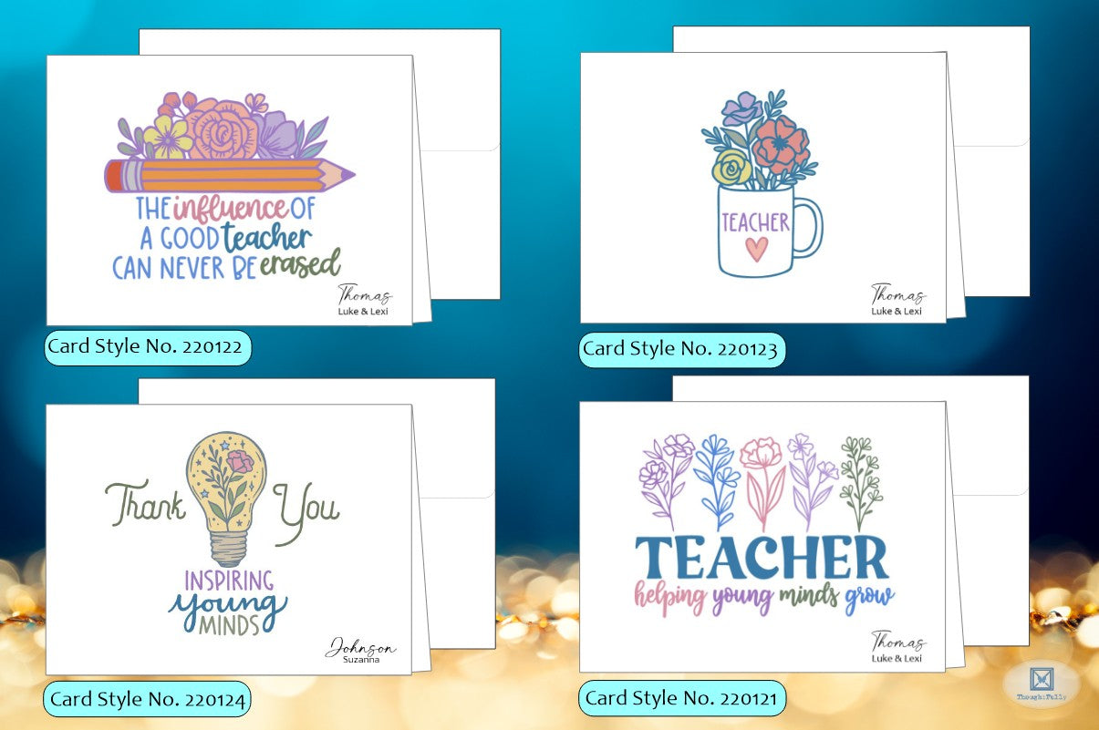 Teacher 2 Bundle - Pick 4 Cards (#230121BD)