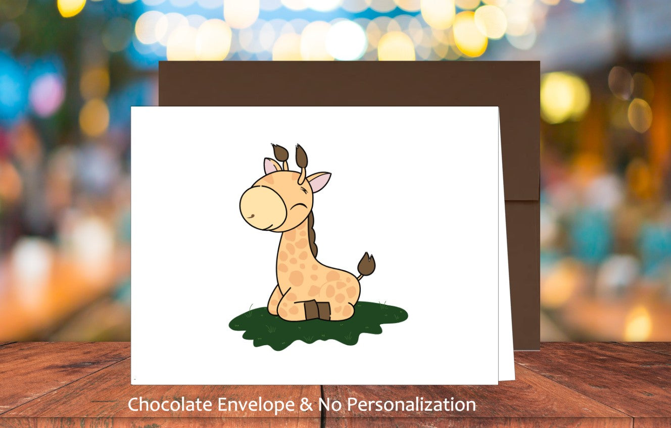 Baby Giraffe Card (#240101AS)