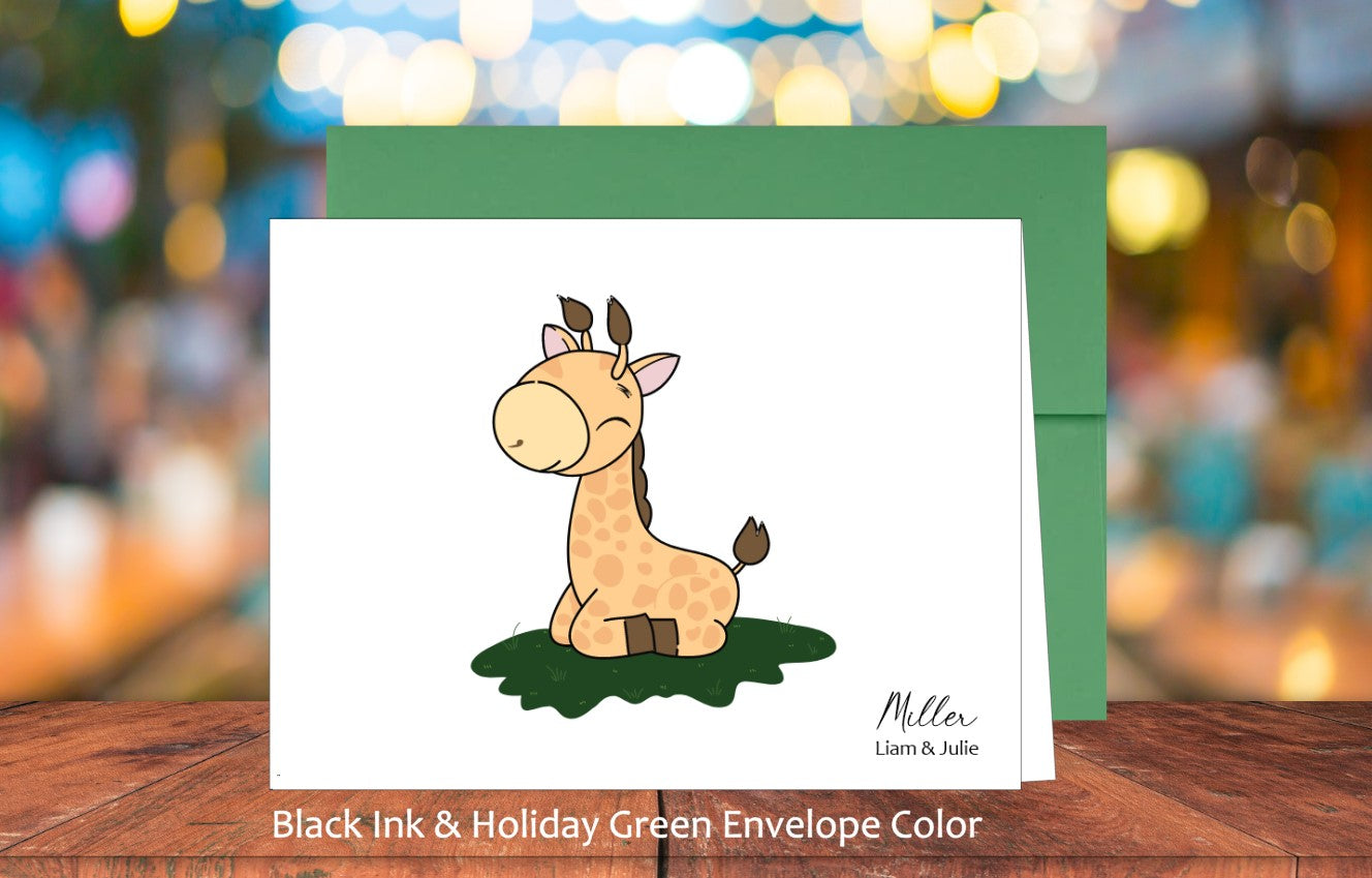 Baby Giraffe Card (#240101AS)