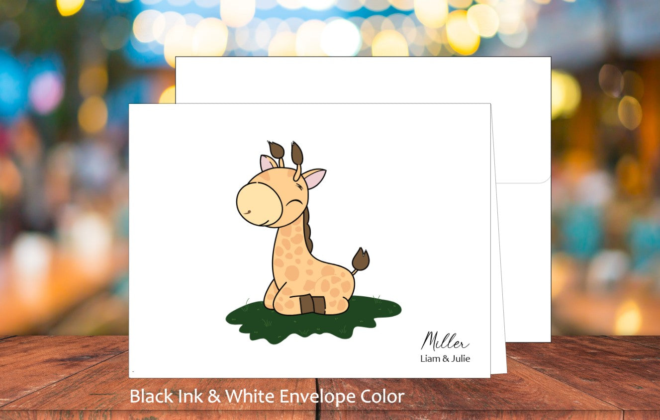Baby Giraffe Card (#240101AS)