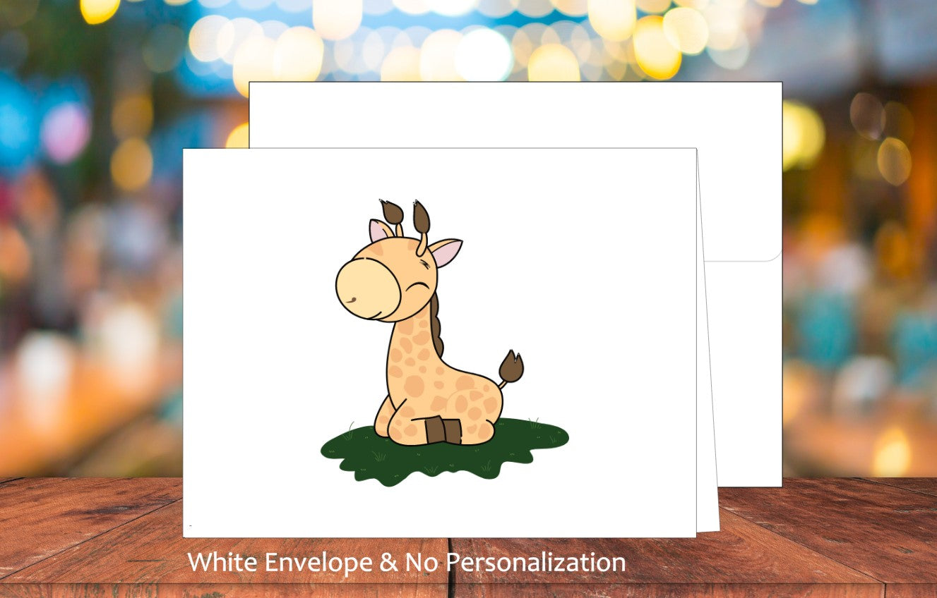 Baby Giraffe Card (#240101AS)