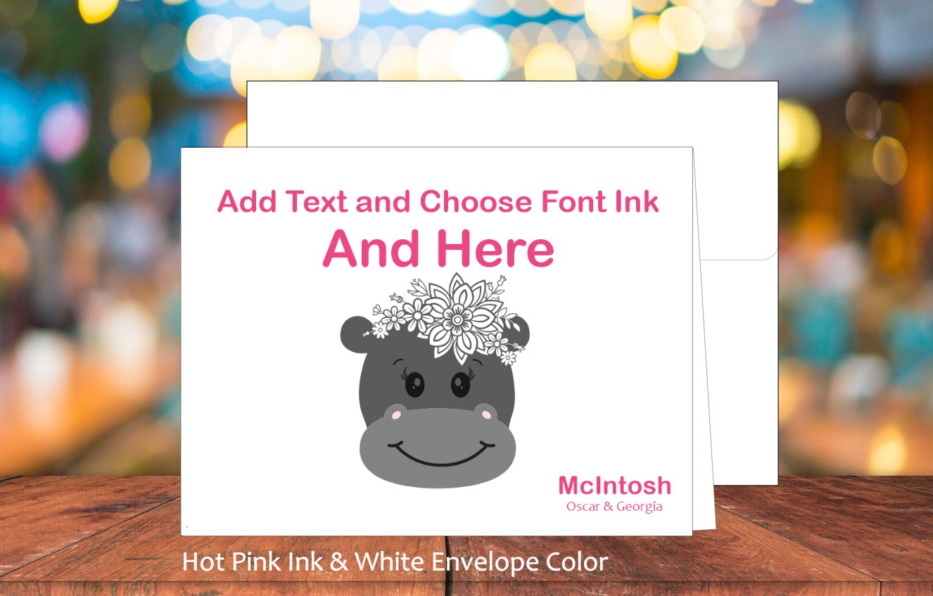 Create Your Own Hippo Card (#240106AS)
