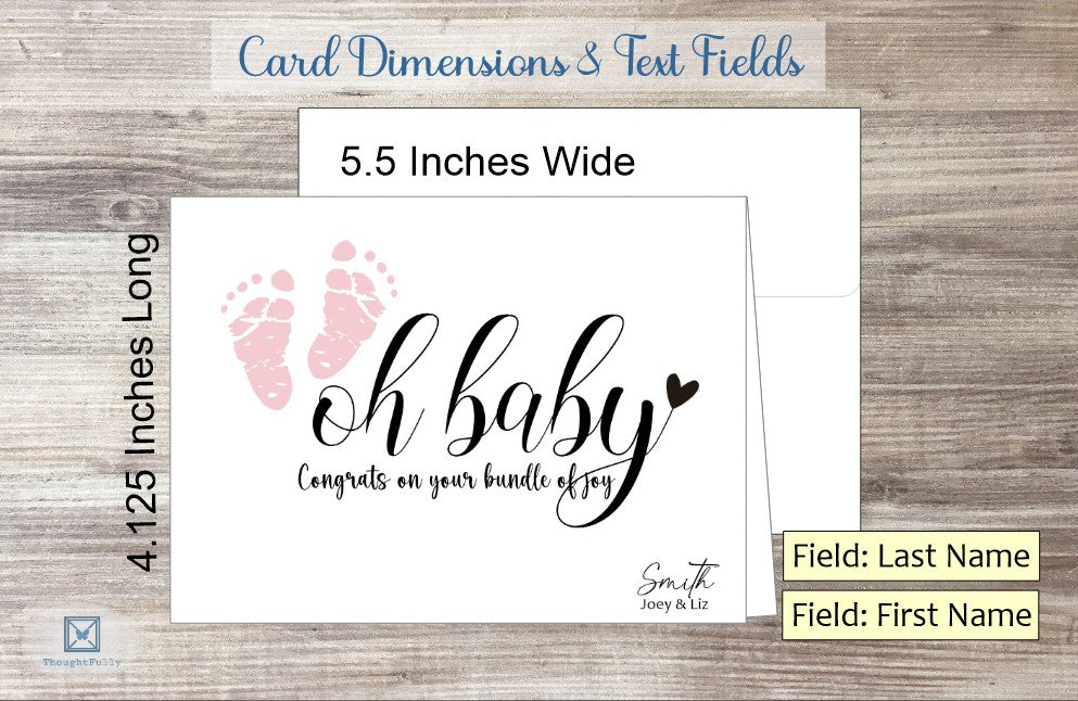 Oh Baby Card (#240112AS)