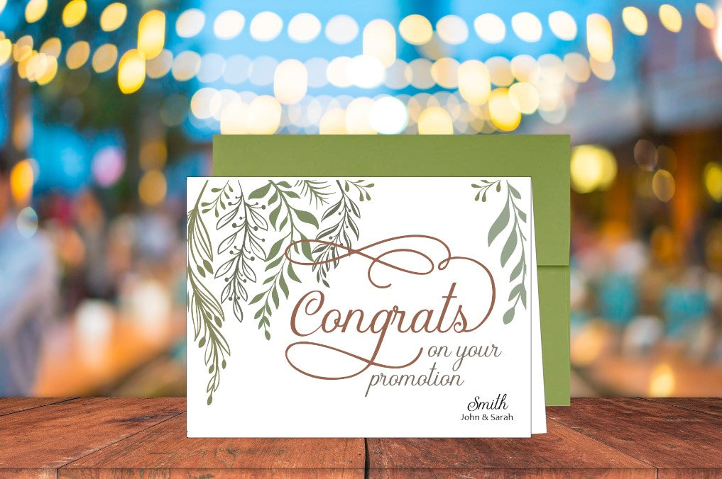 Congrats Work Promotion Card (#250101AS)