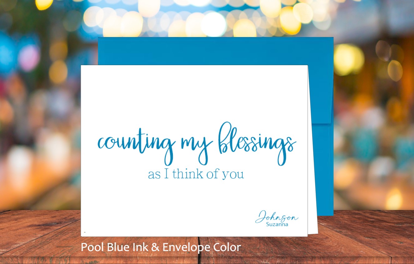 Counting My Blessings Card (#290100AS)