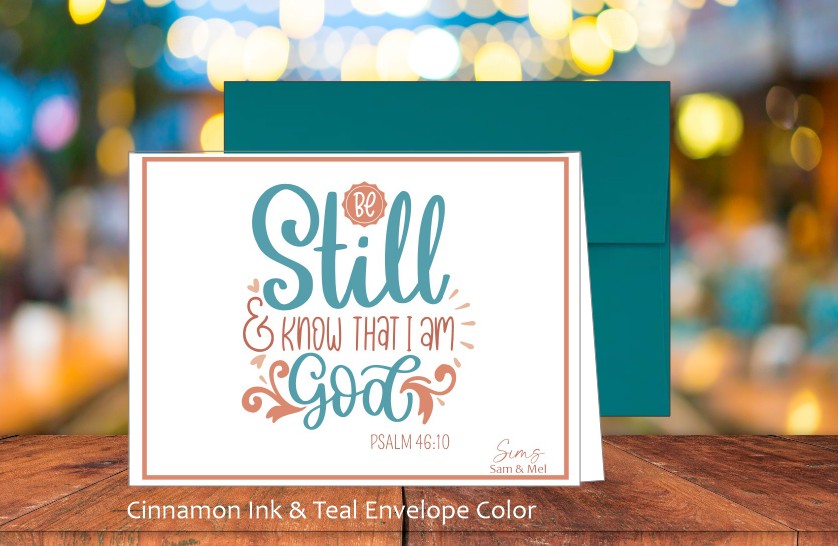 Be Still Card - Ps. 46:10 (#290108AS)