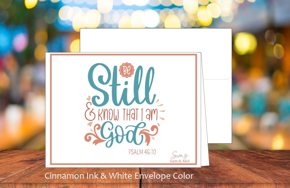 Be Still Card - Ps. 46:10 (#290108AS)