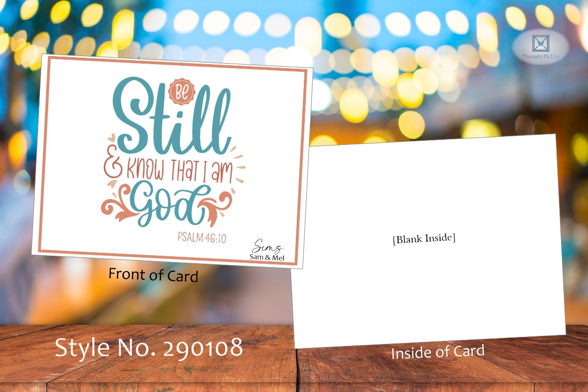 Be Still Card - Ps. 46:10 (#290108AM1)
