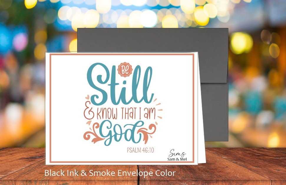 Be Still Card - Ps. 46:10 (#290108AS)
