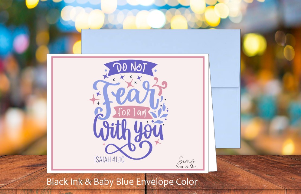 Do Not Fear Card - Is. 41:10 (#290109AS)