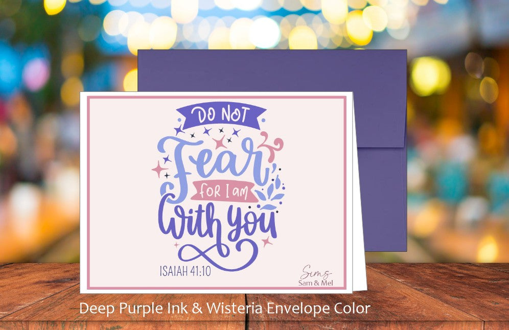 Do Not Fear Card - Is. 41:10 (#290109AS)