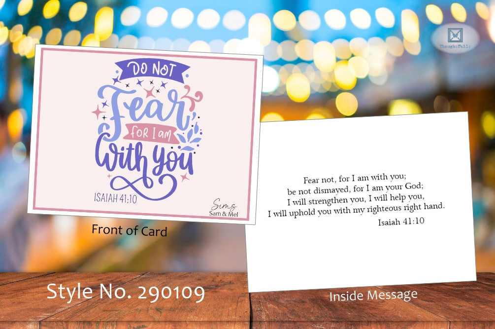 Do Not Fear Card - Is. 41:10 (#290109AM1)