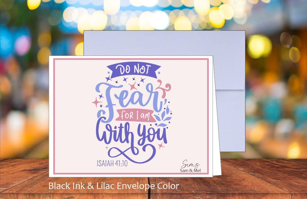 Do Not Fear Card - Is. 41:10 (#290109AS)