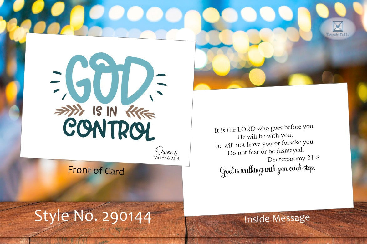 God Is In Control Card (#290144AS)