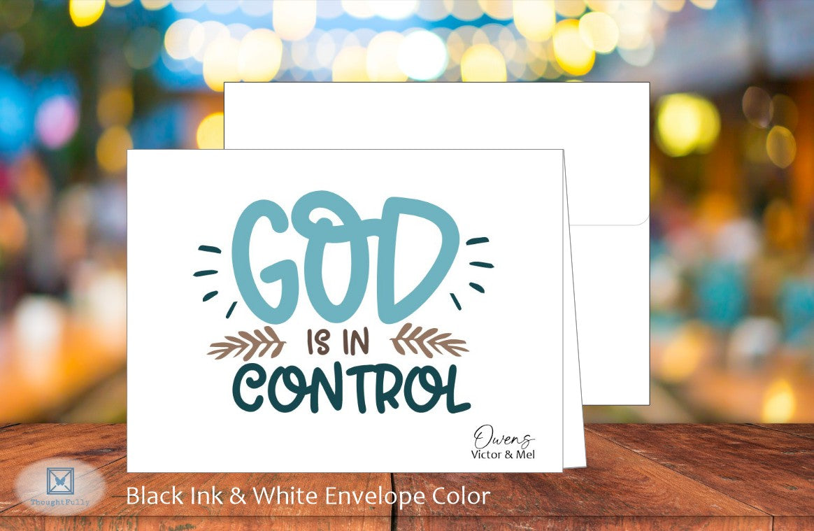 God Is In Control Card (#290144AS)