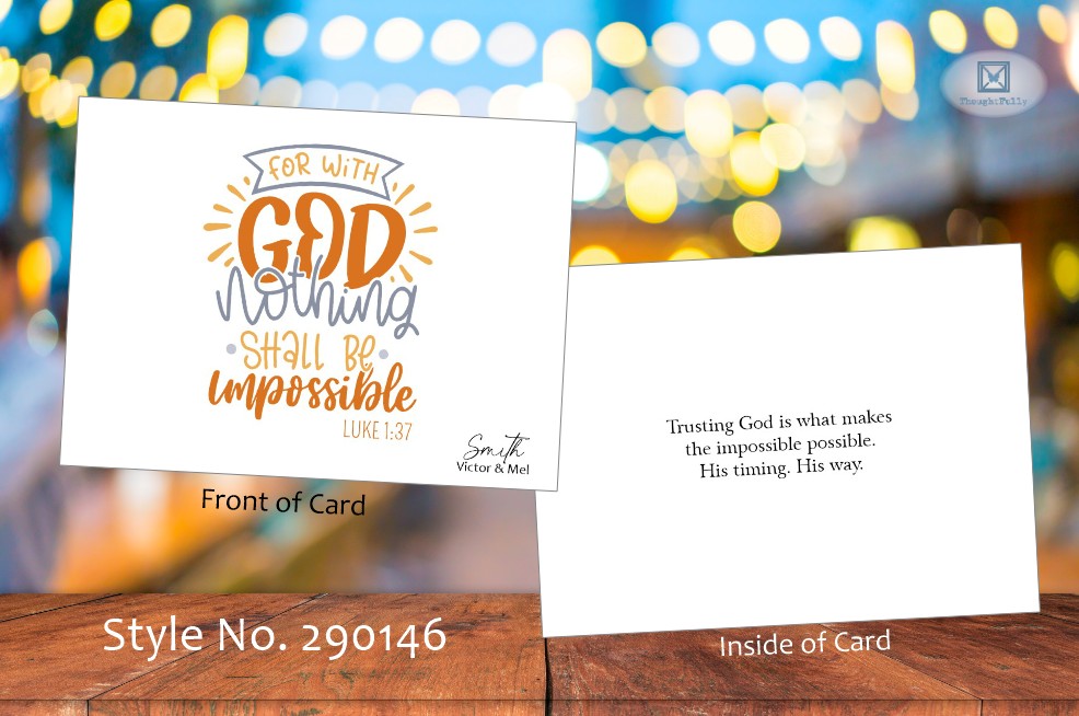 With God Card - Luke 1:37 (#290146AS)