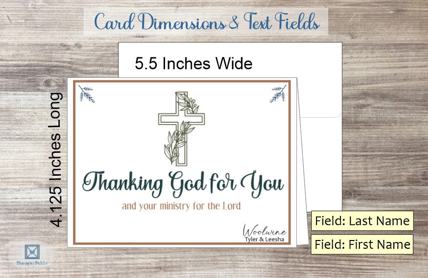 Thanking God For You Card (#290171AS)
