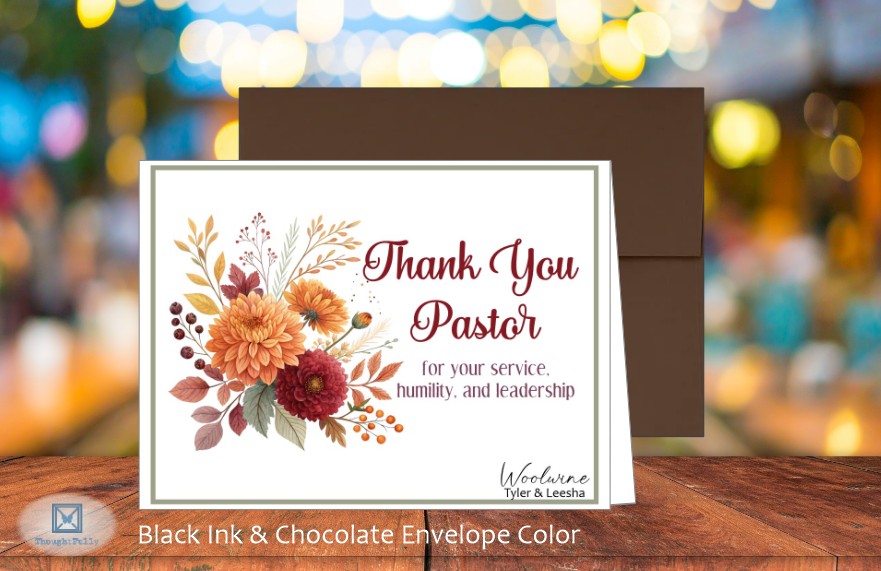 Thank You Pastor (#290172AS)